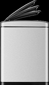 Ведро для мусора WeltWasser  NAVY MT 8L Матовая сталь купить в интернет-магазине сантехники Sanbest