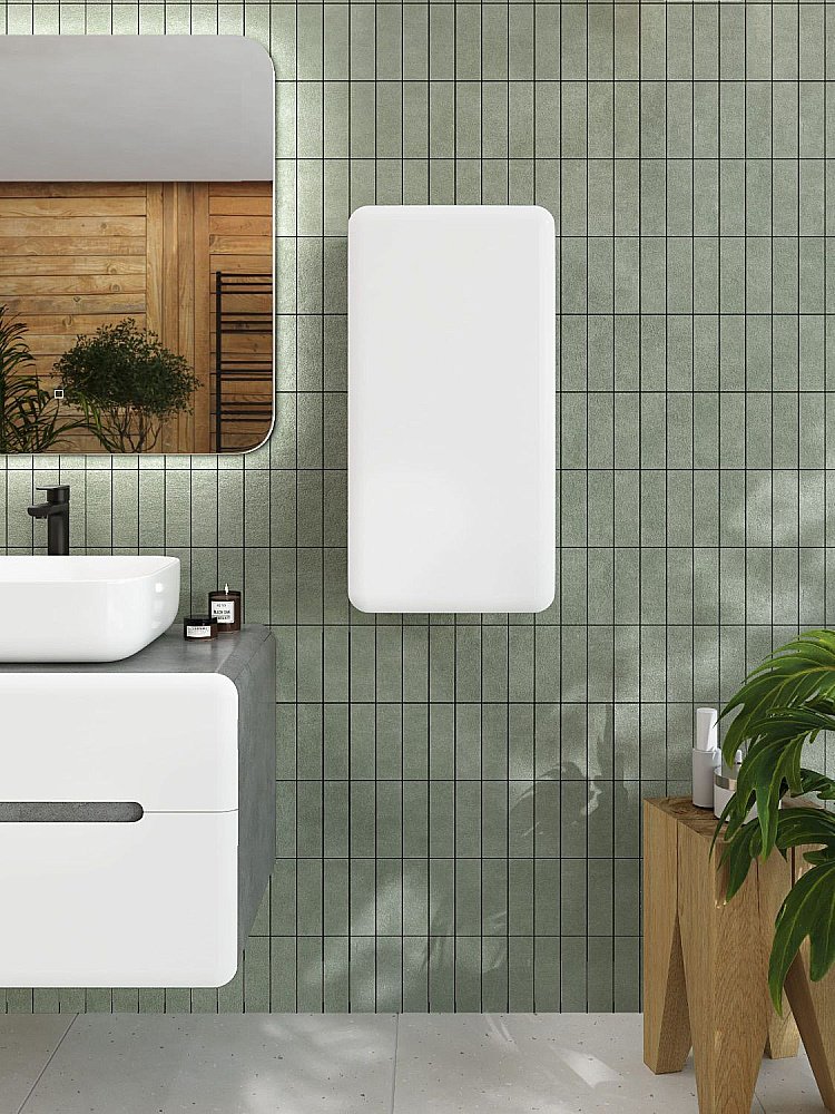 Шкаф подвесной Art&Max GENOVA 70см Бетон лофт натуральный для ванной в интернет-магазине сантехники Sanbest