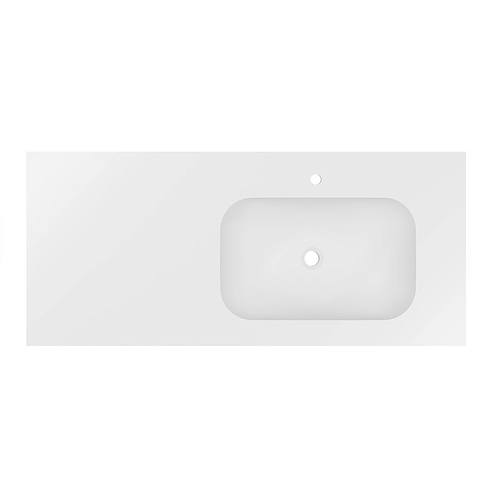 Раковина Vincea Elise VCB-4EL120MW белый матовый купить в интернет-магазине Sanbest