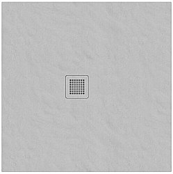 Душевой поддон Ravak SLATE PRO 90x90 XA03773O010 серый купить в интернет-магазине Sanbest