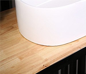 Раковина накладная Ceramalux N 56 9025-1 белая купить в интернет-магазине Sanbest