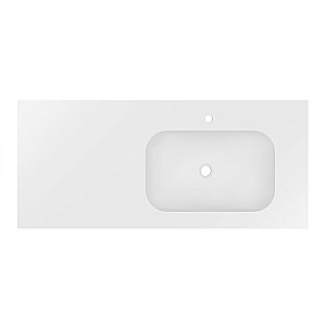 Раковина Vincea Elise VCB-4EL120MW белый матовый купить в интернет-магазине Sanbest