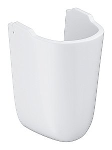 Раковина на полупьедестале Grohe Bau Ceramic 61 белая купить в интернет-магазине Sanbest