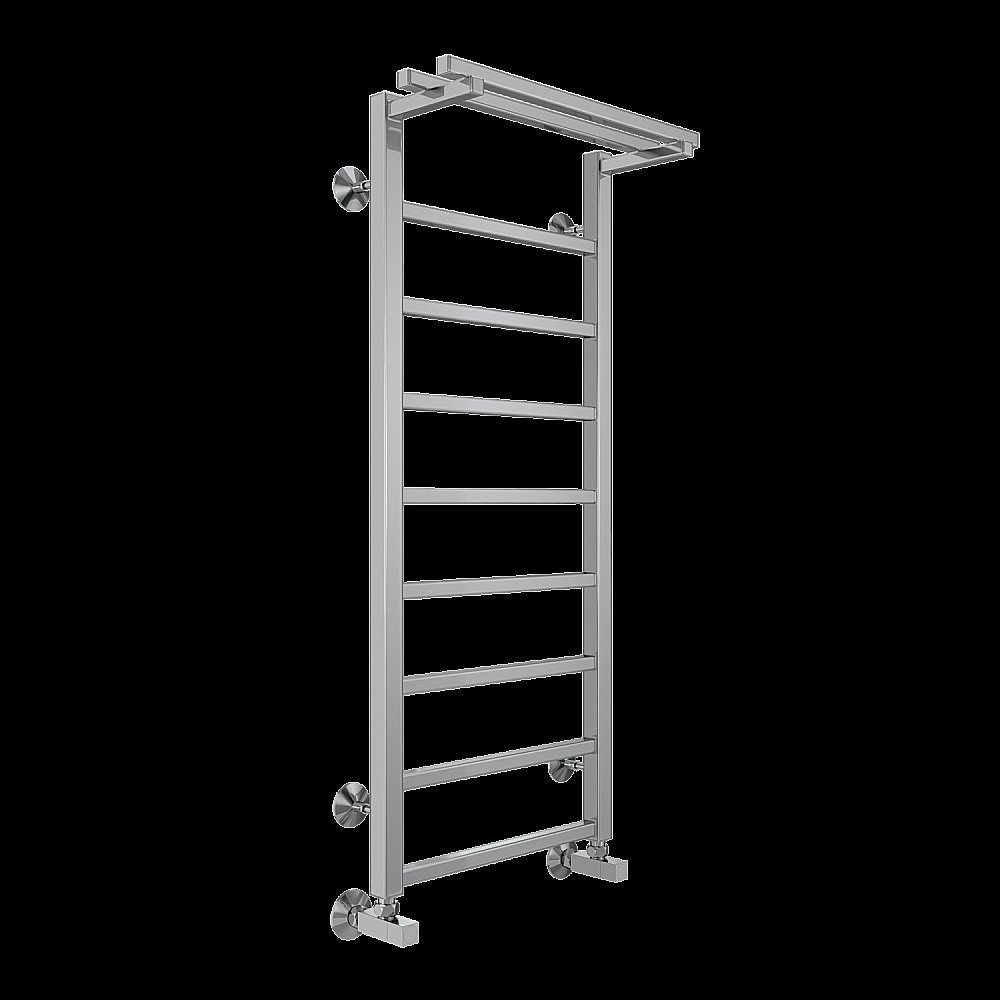 Полотенцесушитель водяной Terminus Контур П9 400х1000 с полкой купить в интернет-магазине сантехники Sanbest