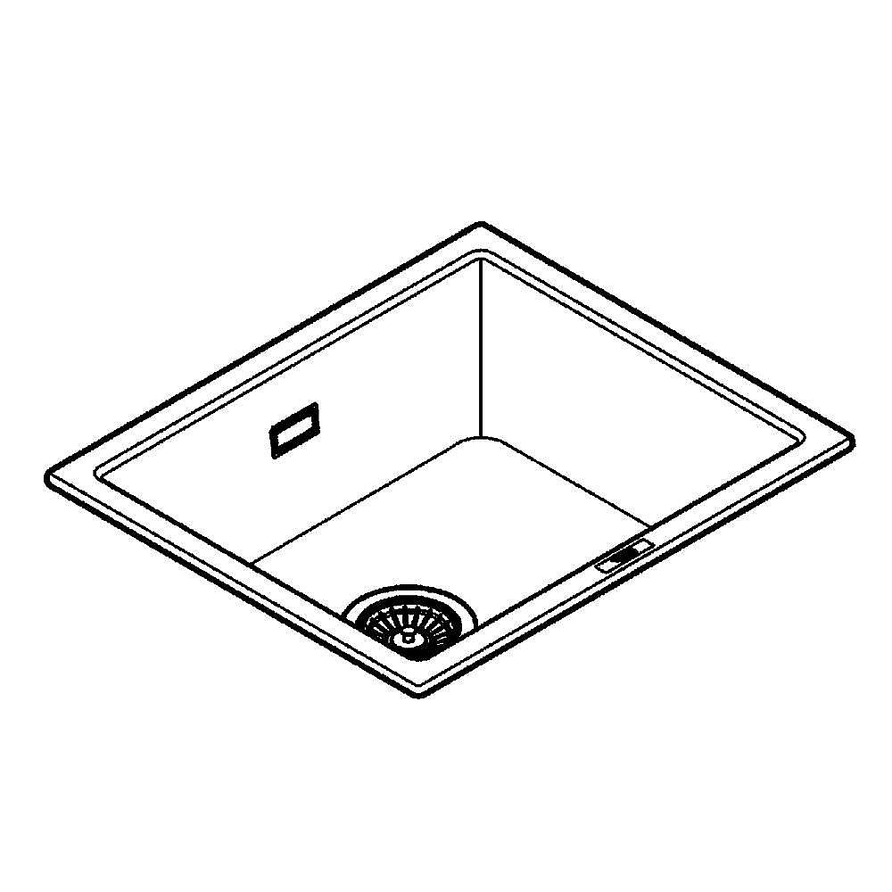 Кухонная мойка Grohe K700U 31654AT0 серый гранит купить в интернет-магазине сантехники Sanbest