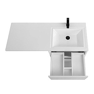 Тумба с раковиной BelBagno KRAFT-LVD 580/1200 Rovere Nebrasca Nature для ванной в интернет-магазине Sanbest