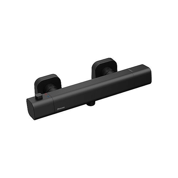 Смеситель для душа Ravak 10° Free black X070154 черный матовый купить в интернет-магазине сантехники Sanbest