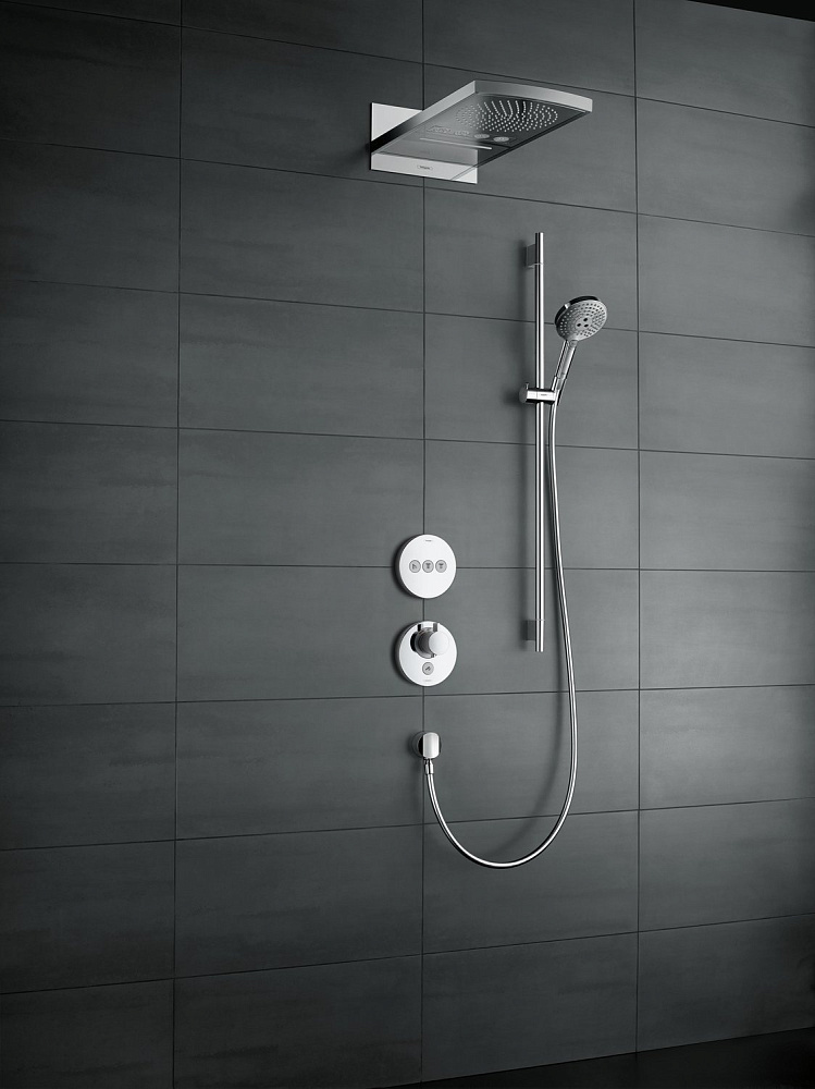 Термостат для душа Hansgrohe ShowerSelect S Highflow 15742000 купить в интернет-магазине сантехники Sanbest