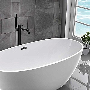 Смеситель для ванны Vincea Desire VTF-1DMB черный купить в интернет-магазине сантехники Sanbest