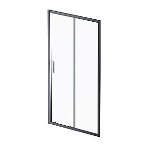 Душевая дверь AM.PM GEM W90G 110 прозрачная/черный купить в интернет-магазине Sanbest