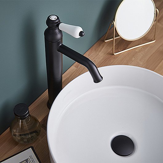 Cмеситель для раковины Jacob Delafon LOUISE E24361-BL черный матовый купить в интернет-магазине сантехники Sanbest