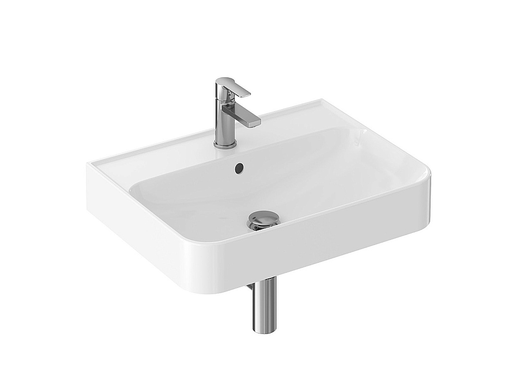 Раковина Ravak Ellen 600 XJX01160005 белый купить в интернет-магазине Sanbest