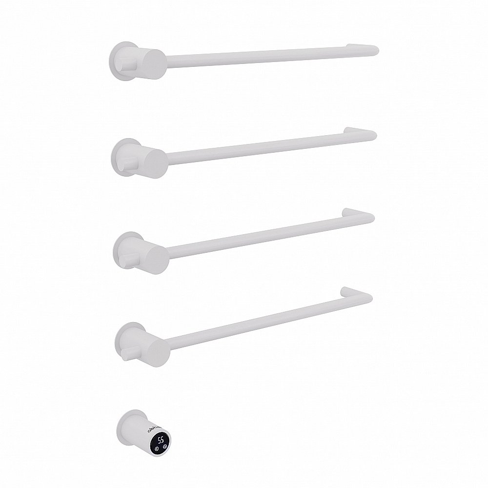 Полотенцесушитель электрический ABBER Charme AH4004MW белый матовый купить в интернет-магазине сантехники Sanbest