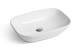 Раковина накладная SantiLine 51 SL-1049 белая купить в интернет-магазине Sanbest