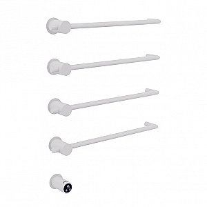 Полотенцесушитель электрический ABBER Charme AH4004MW белый матовый купить в интернет-магазине сантехники Sanbest