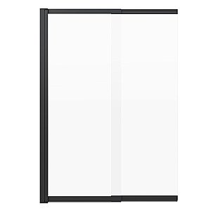 Шторка для ванны Berges RIVER S Slider Black 980 065015 стекло прозрачное купить в интернет-магазине Sanbest