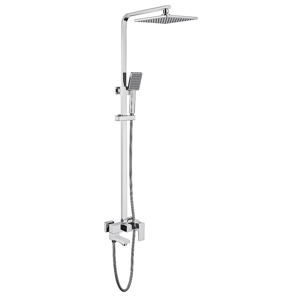Душевая система ABBER Daheim AF8216 хром купить в интернет-магазине сантехники Sanbest
