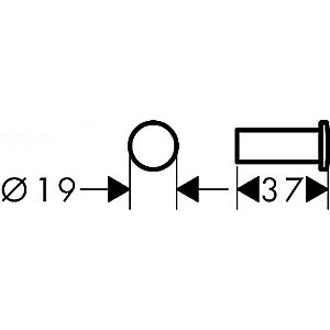 Крючок Hansgrohe Logis Universal 41711000 купить в интернет-магазине сантехники Sanbest