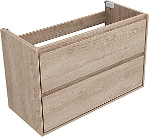 Тумба с раковиной Aquanet Милан 336385/329257 100 дуб светлый для ванной в интернет-магазине Sanbest