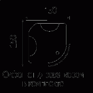 Ванна акриловая WEMOR 150/150/55 C купить в интернет-магазине Sanbest