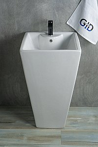 Раковина напольная Gid Autonomo 47,5 Nb145 81103 белая купить в интернет-магазине Sanbest
