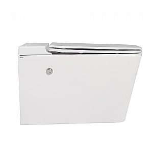 Унитаз подвесной ABBER Rechteck AC1202P импульсный смыв, с крышкой микролифт купить в интернет-магазине Sanbest