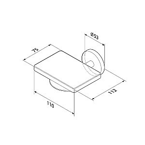 Мыльница AM.PM X-Joy A85A34200 хром купить в интернет-магазине сантехники Sanbest