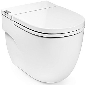 Унитаз приставной Roca Meridian In-Tank 893303000 с крышкой микролифт купить в интернет-магазине Sanbest