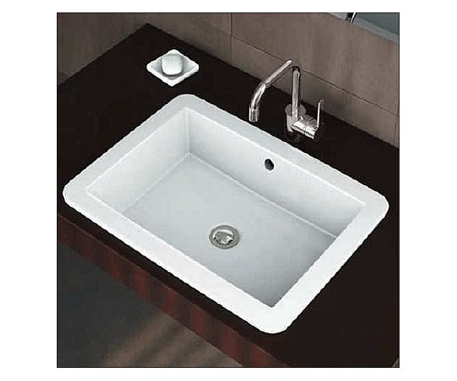 Раковина врезная сверху столешницы Ideal Standard Strada 59 K078001 белая купить в интернет-магазине Sanbest