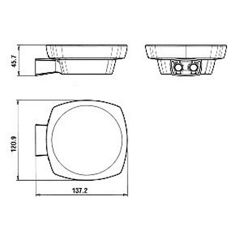 Мыльница PAINI Lady 89CR021VR хром купить в интернет-магазине сантехники Sanbest