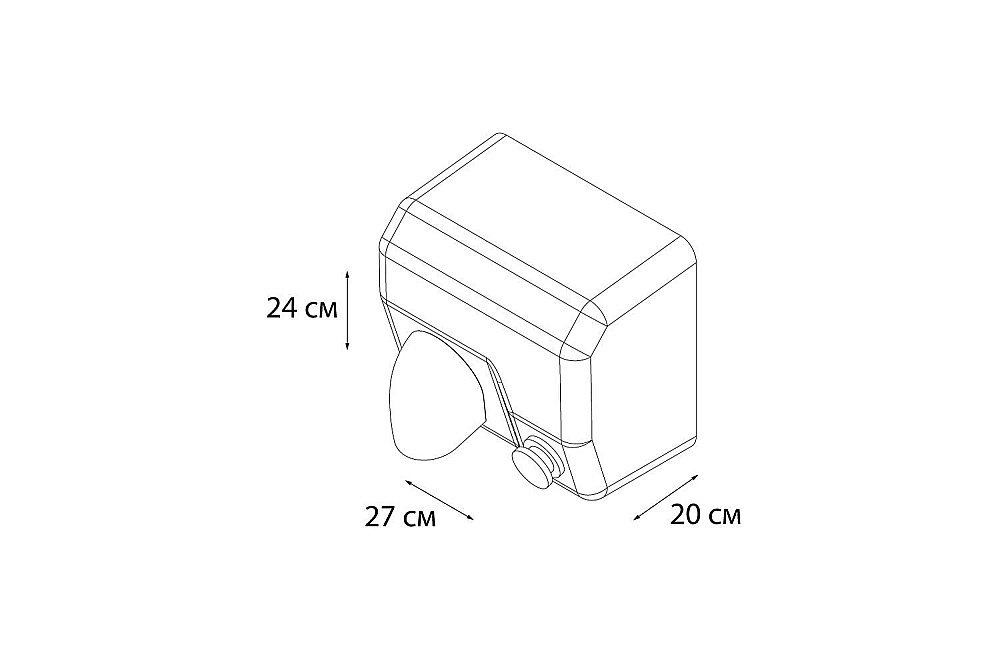 Сушилка для рук FIXSEN Hotel FX-31026 купить в интернет-магазине сантехники Sanbest