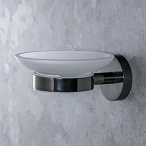 Мыльница Bemeta Hematit 159108042 антрацит купить в интернет-магазине сантехники Sanbest