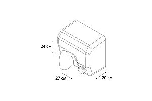 Сушилка для рук FIXSEN Hotel FX-31026 купить в интернет-магазине сантехники Sanbest