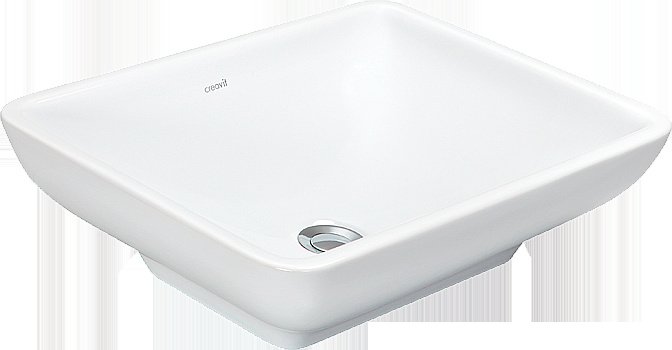 Раковина Creavit Tina 49 TP140.00000 белая купить в интернет-магазине Sanbest