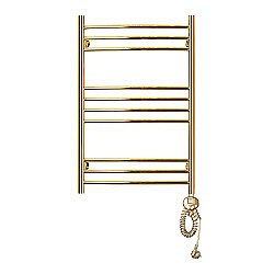 Полотенцесушитель электрический Domoterm Калипсо П10 500x800 ER золото правый купить в интернет-магазине сантехники Sanbest