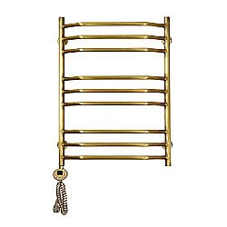 Полотенцесушитель электрический Domoterm Лаура П9 500x700 АБР EL бронза левый купить в интернет-магазине сантехники Sanbest