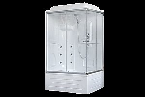 Душевая кабина Royal Bath RB8120BP2-T 120x80 профиль сатин/стекло прозрачное купить в интернет-магазине Sanbest