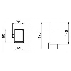 Стакан Webert Living LV500301015 купить в интернет-магазине сантехники Sanbest