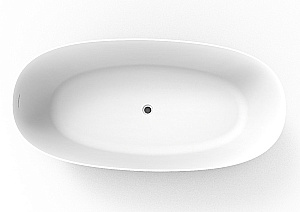 Ванна из искусственного камня TIMO solid SATU1750 175х81 белая купить в интернет-магазине Sanbest