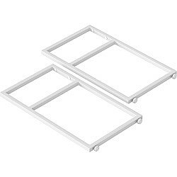 Кронштейн напольный Good Door КР00012 43х75 2 шт. белый купить в интернет-магазине сантехники Sanbest