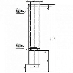Шкаф-пенал для ванной Aquanet София 35 для ванной в интернет-магазине сантехники Sanbest