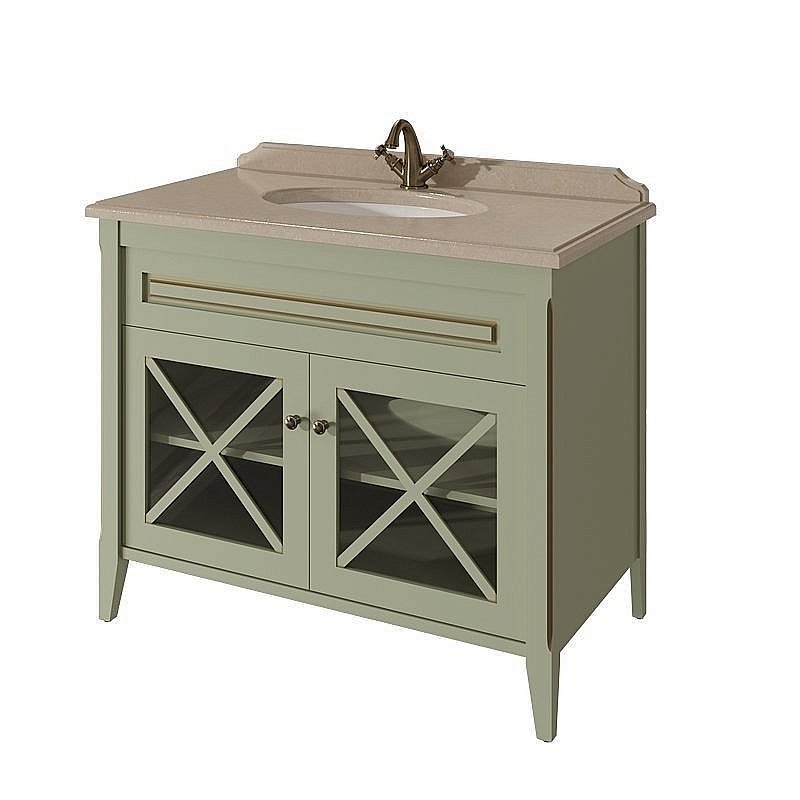 Тумба с раковиной со столешницей Caprigo Napoli 100 для ванной в интернет-магазине Sanbest