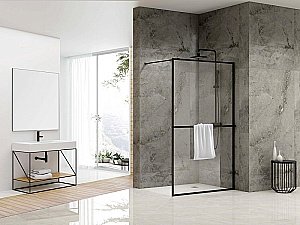 Душевая перегородка ABBER Immer Offen AG60100B 100 купить в интернет-магазине Sanbest