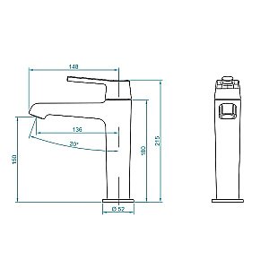 Душевая система RGW Shower Panels SP-6143-01 50140801-01 хром купить в интернет-магазине сантехники Sanbest