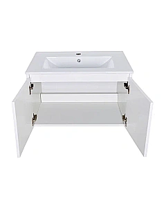 Тумба с раковиной Orange КВАДРО KV-80TUW+Ra для ванной в интернет-магазине Sanbest