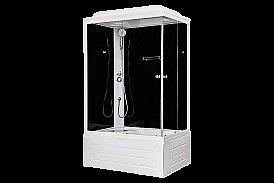 Душевая кабина Royal Bath RB8100BP5-BT 100x80 профиль белый/стекло прозрачное купить в интернет-магазине Sanbest