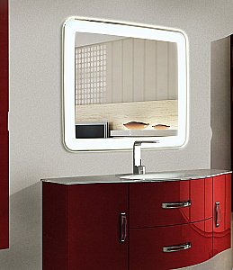 Зеркало Континент Velvette ЗЛП467 120x70 в ванную от интернет-магазине сантехники Sanbest