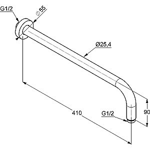Душевая система KLUDI BOZZ 387363976 черный матовый купить в интернет-магазине сантехники Sanbest