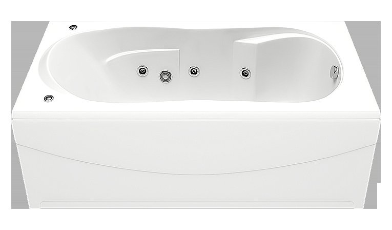 Ванна с гидромассажем BAS Ахин 170x80 купить в интернет-магазине Sanbest