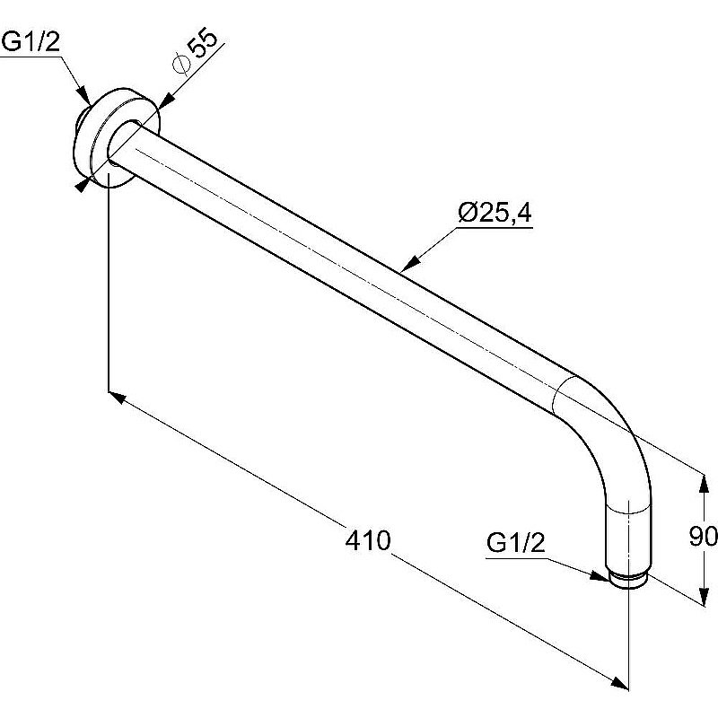 Душевая система KLUDI BOZZ 387363976 черный матовый купить в интернет-магазине сантехники Sanbest